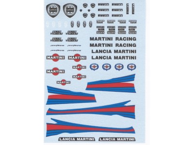 Decal Lancia 037 Abarth Martini Racing - scala 1:43